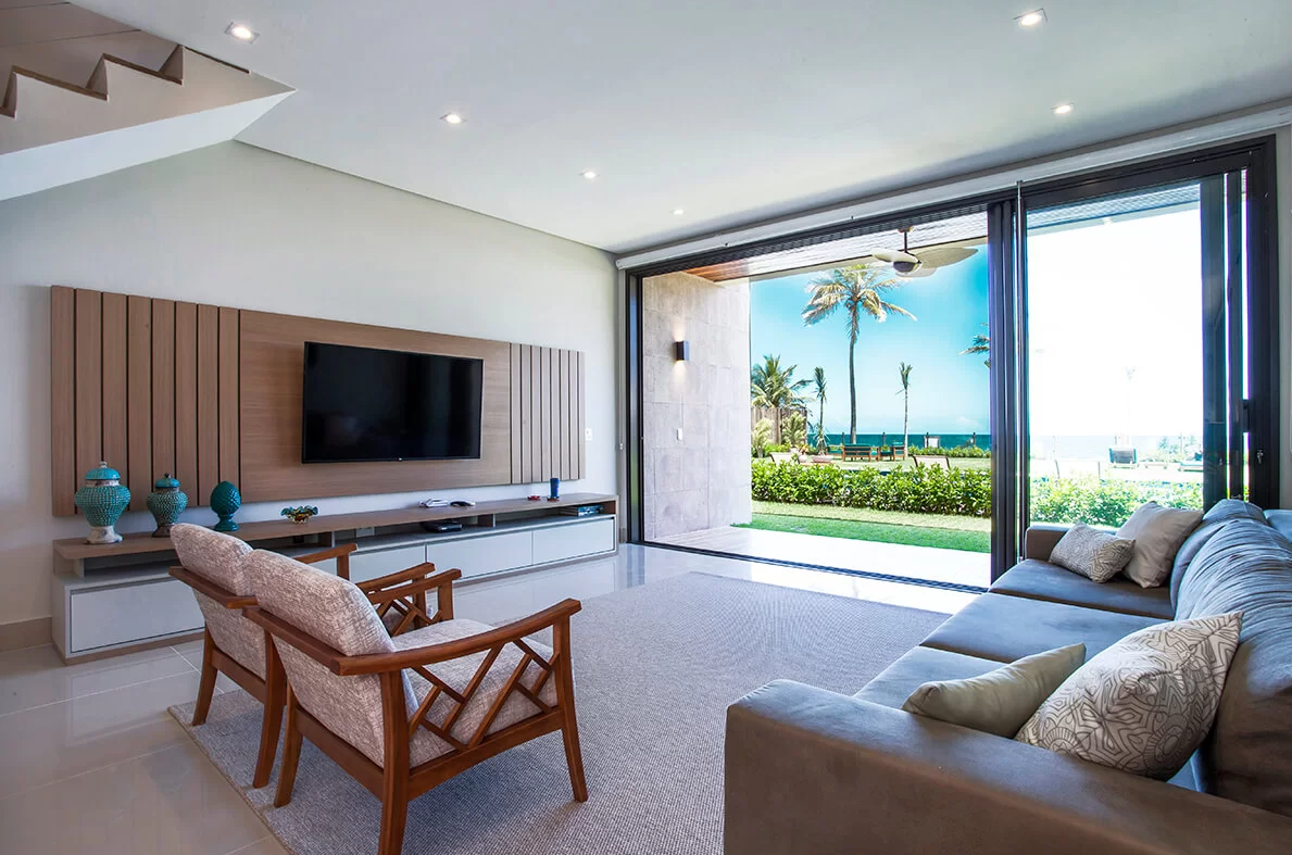 Apartamento Super Luxo Vista Mar com 3 Suítes