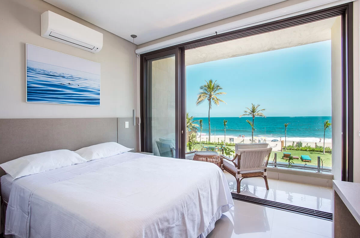 Apartamento Super Luxo Vista Mar com 3 Suítes