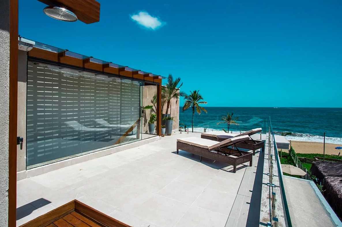 Apartamento Super Luxo Vista Mar com 3 Suítes
